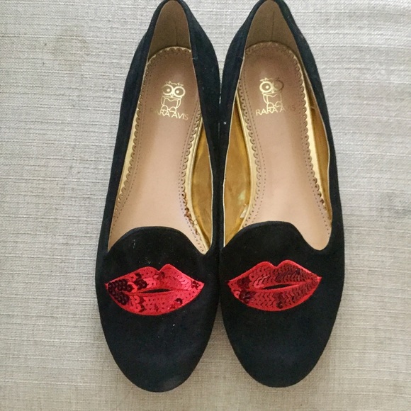 rava avis Shoes - Rava Avis Sequin Lip Loafer Size 7 1/2